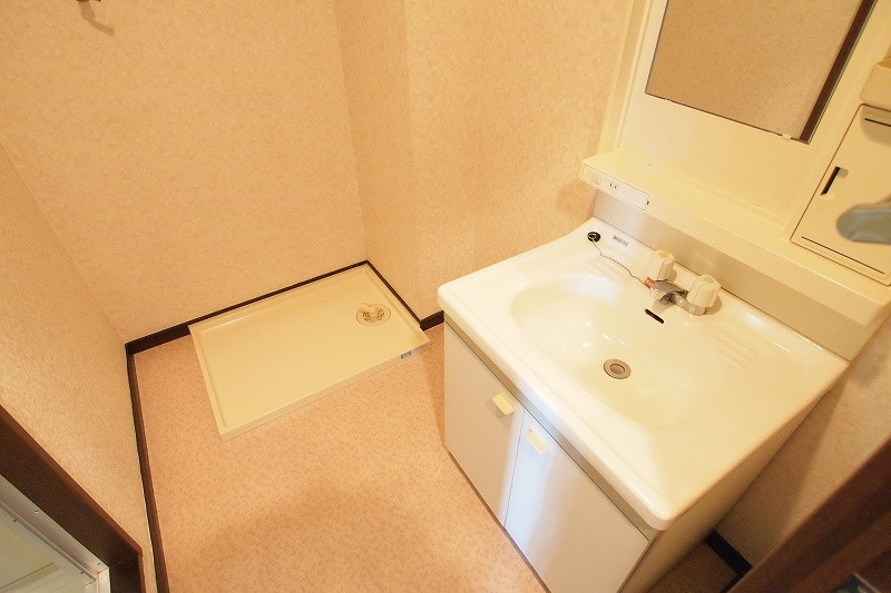 宗像市栄町の賃貸マンションの設備|室内洗濯機置場