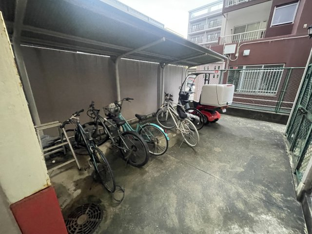 宗像市栄町の賃貸マンションのその他共用部分|駐輪場