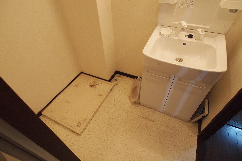 宗像市栄町の賃貸マンションの洗面所