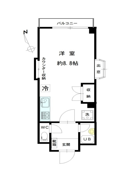 荒川区町屋６丁目のアパート