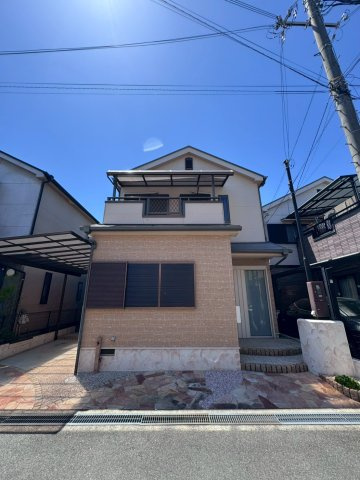 寝屋川市香里西之町の前面道路含む現地写真