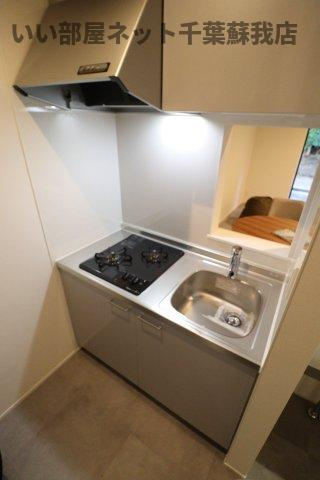 MyHomeRELAXAのキッチン|コンパクトなキッチンで掃除もラクラク
