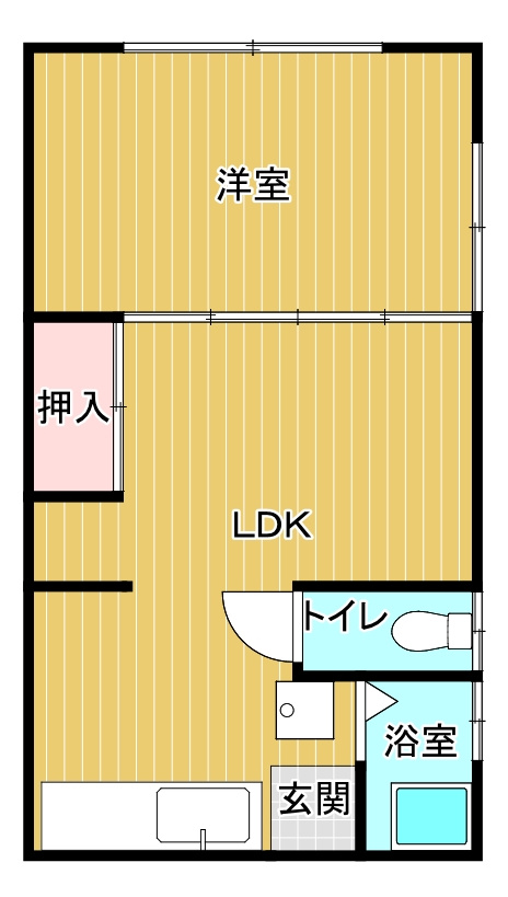 豊荘の間取り