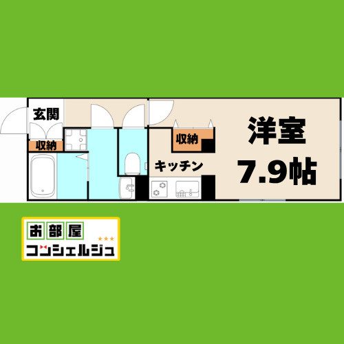 LUORE大曽根NORTHの間取り