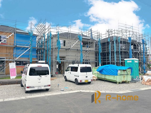 水戸市平須町第8　新築戸建て　2号棟の外観|ご予約を頂ければ、『平日』はもちろん『早朝』や『夜間』もご見学可能です♪お気軽にお申し付けください♪
