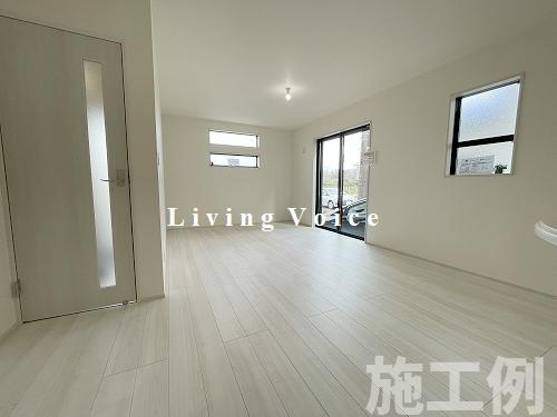 【居間・リビング】 | 【仲介手数料０円】相模原市中央区光が丘3丁目　新築一戸建て　全2棟 | 相模原市中央区光が丘3丁目　新築一戸建て　全2棟