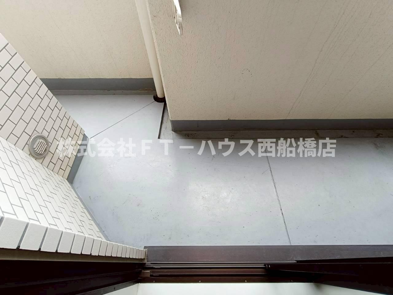 クリスタルパレス東船橋のバルコニー