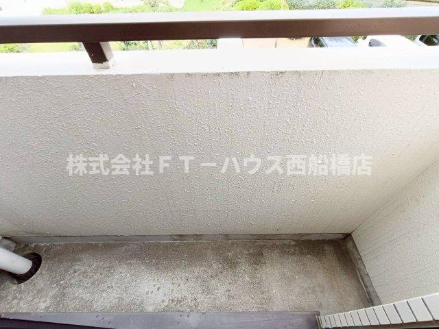クリスタルパレス東船橋のバルコニー