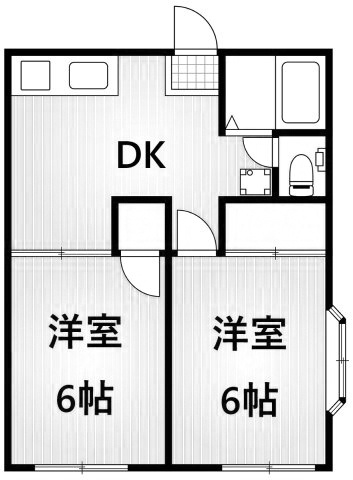 メゾンカトレアの間取り
