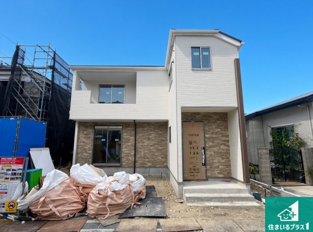 神戸市垂水区美山台　第1期　新築一戸建ての外観|周辺は落ち着いた街並みの住宅地！子育てがしやすい住環境です！まだ未完成ですが、現地でしかわからない事もございます。是非一度ご覧ください。