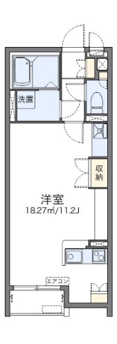 レオネクストセゾンコートⅡの間取り