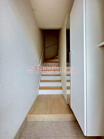 ベル　リアン　Ａの玄関|シンプルで使いやすい玄関です