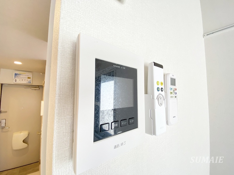 アルブル小岩のセキュリティ|モニター付きインターホンです