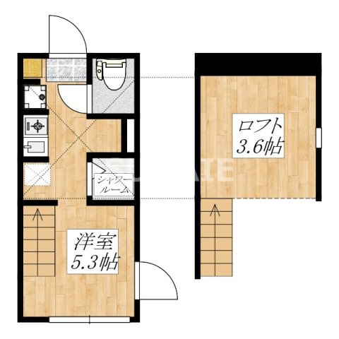 アルブル小岩の間取り|間取りです