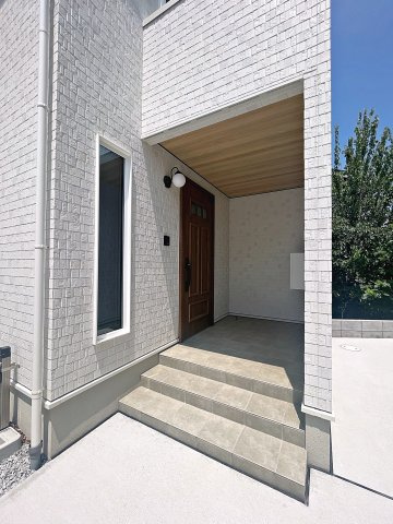 新築戸建・新築建売　会津若松市一箕町　一箕小・一箕中の前面道路含む現地写真|前面道路　南側6ｍ公道