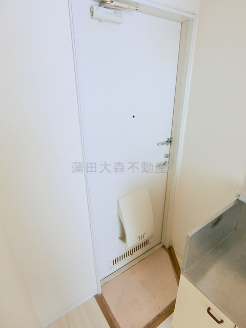 コーポハピネスIの玄関