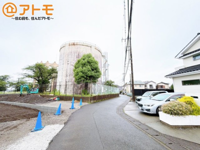 【前面道路含む現地写真】 | 富士市今泉2期　新築戸建て　1号棟