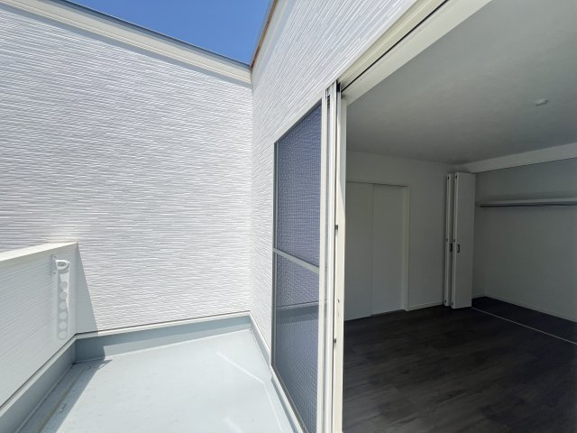 桜井市大字谷 ２号地 のバルコニー|落ち着いた時間を過ごせるバルコニーです