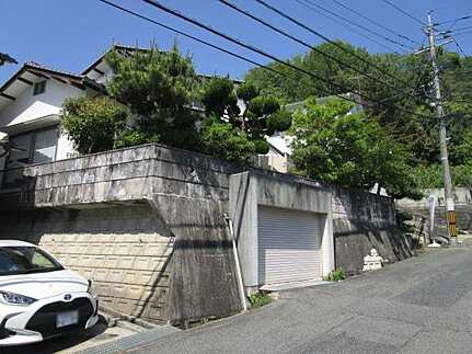 東区温品３丁目の前面道路含む現地写真