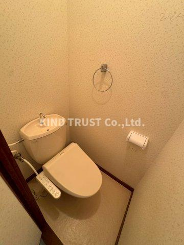 第3ロックマンションのトイレ|シンプルで使いやすいトイレです