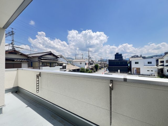 桜井市大字谷  のバルコニー|広々としたバルコニーです
