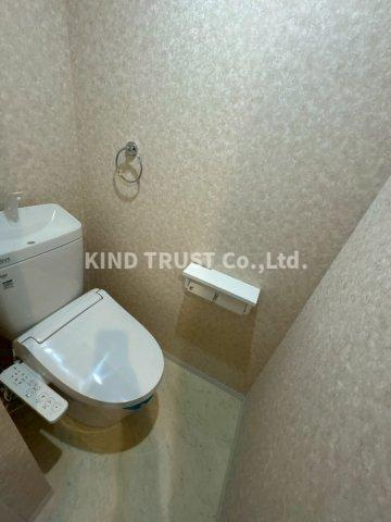 佐伯第2コーポのトイレ|コンパクトで使いやすいトイレです
