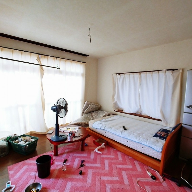 松瀬町戸建ての寝室
