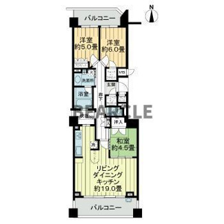 【間取り】 | アールヴェール河原町二条