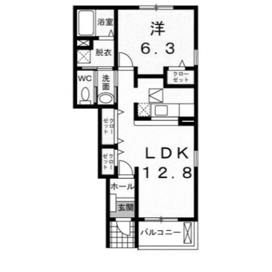【間取り】 | カーサ・ｄｅ・ＭⅠ
