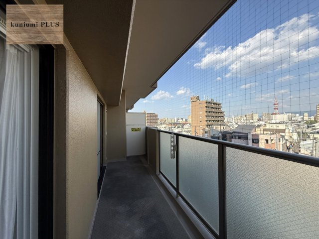 ファミール都島ステーションサイドのバルコニー