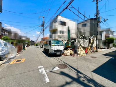 【前面道路含む現地写真】 | 毛穴町　売土地 | イエストアの建築施行事例や参考プラン図等ございますのでお気軽にお問合せ下さい♪