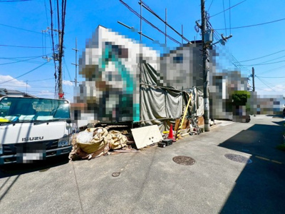 【外観】 | 毛穴町　売土地 | 【北東角地！日当たり・通風良好】土地面積約２０．６７坪！