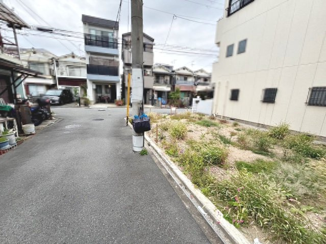 毛穴町　売土地の前面道路含む現地写真|家探しはどうやってするの？から資金のことや住宅ローン、税金や制度のことまで住宅の難しいことをわかりやすく説明いたします♪