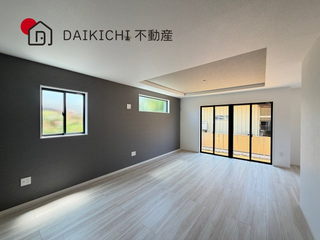 【居間・リビング】 | 久喜市南2丁目　新築戸建　全2棟　2号棟