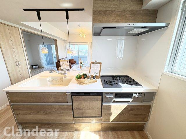 マトール鹿浜ライフスクエアのキッチン|ドキドキの新生活も、安心してスタート。ぴったりの住まいを見つけませんか？クランディアが一緒に住まい選びをサポートします‼　まずは、お気軽にお問合せください　＃クランディア