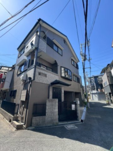 門真市上野口町の前面道路含む現地写真