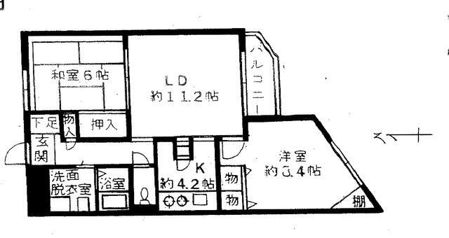【間取り】 | グランツブルク旗の台