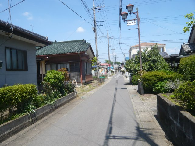 上三川町大字上三川の前面道路含む現地写真