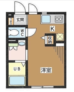 【間取り】 | ベルーガ下北沢 | 間取りです。