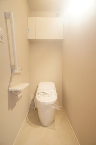 カ・ピリナ柏のトイレ|完成前の為一部建築資材等が写っている可能性がございます。