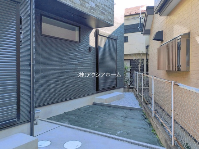 所沢市林3丁目・全1棟　新築一戸建　～フラットイングルニエ～の庭|2026年8月25日撮影