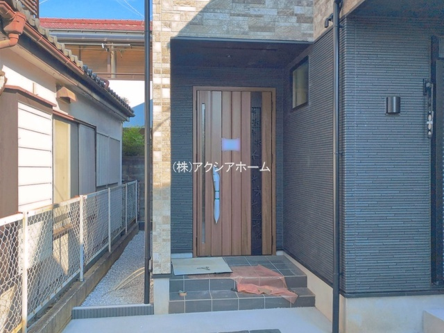 所沢市林3丁目・全1棟　新築一戸建　～フラットイングルニエ～の玄関|2026年8月25日撮影