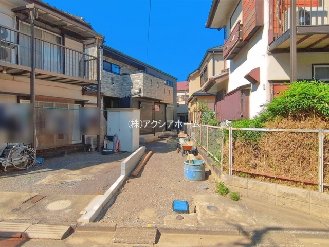 所沢市林3丁目・全1棟　新築一戸建　～フラットイングルニエ～の外観|現地写真（2026年7月29日撮影）