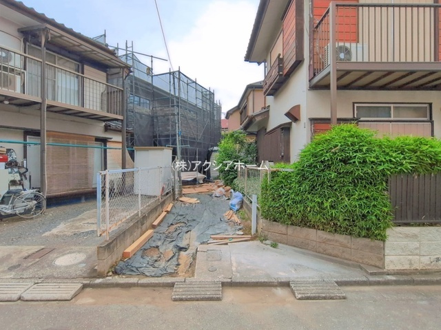 所沢市林3丁目・全1棟　新築一戸建　～フラットイングルニエ～の外観|現地写真（2026年5月28日撮影）