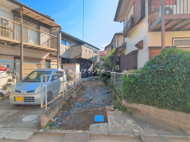 所沢市林3丁目・全1棟　新築一戸建　～フラットイングルニエ～の外観|現地写真（2026年7月9日撮影）
