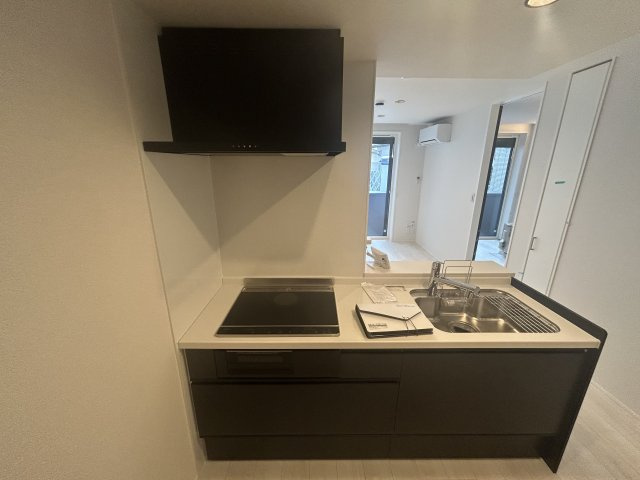 カ・ピリナ柏のキッチン|完成前の為一部建築資材等が写っている可能性がございます。