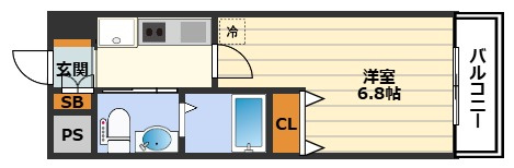エステムコート梅田・天神橋Ⅲアヴァンテの間取り