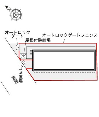 【区画図】 | レオパレスアスリートⅡ |  