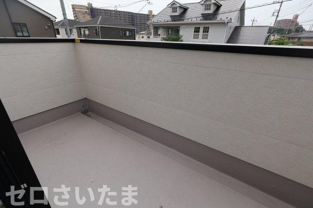 《仲介手数料無料》久喜市野久喜395新築一戸建てリガーレのバルコニー