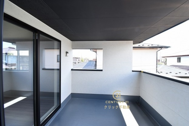 ケイアイフィット　ひたちなか市市毛　4期 　3のバルコニー|お部屋から出られるバルコニーです。ちょっと気分転換に外の景色を眺めて深呼吸もいいですね。